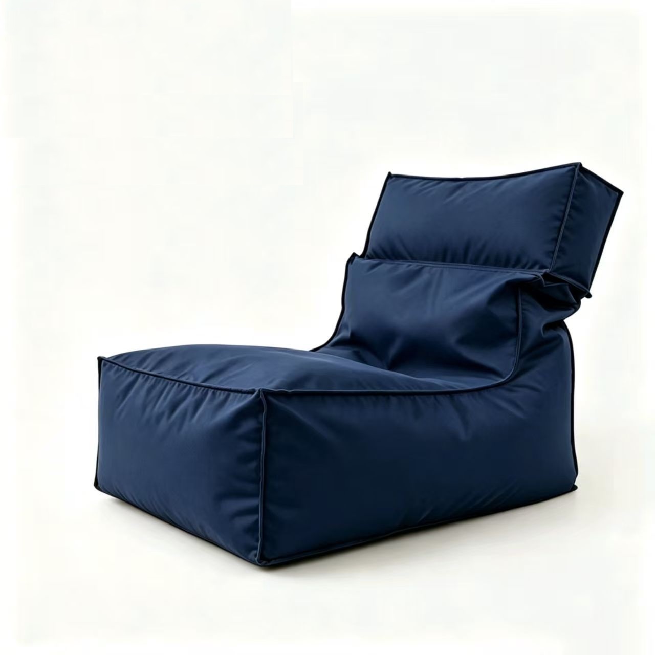 Opvouwbare Beach Zitzak - Navy - Folded Beach Zitzak Chair Fabrikant & fabriek in China