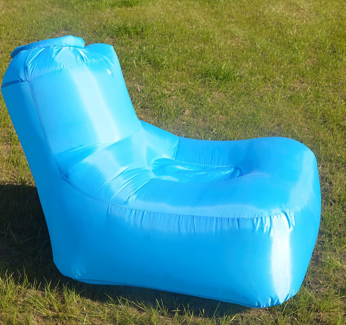 Twin Air Zitzak Set - blauw en geel detail 1