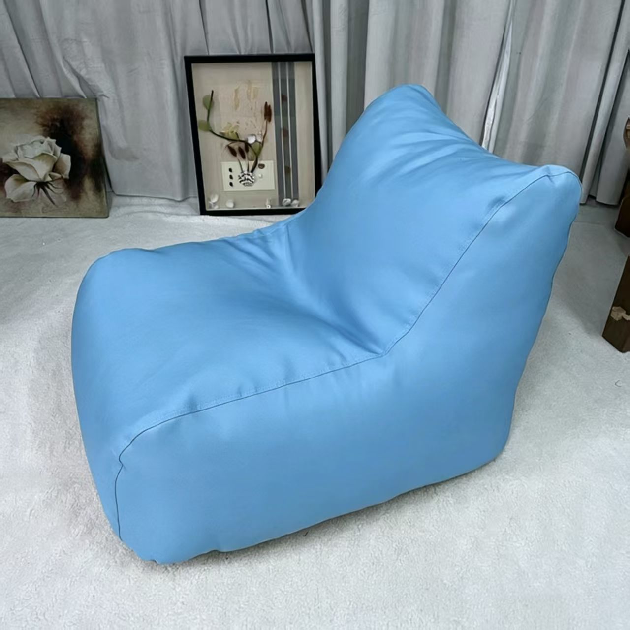 Blauwe Kinderen Zitzak Chair - Kinderen Zitzak Chair Fabrikant & fabriek in China