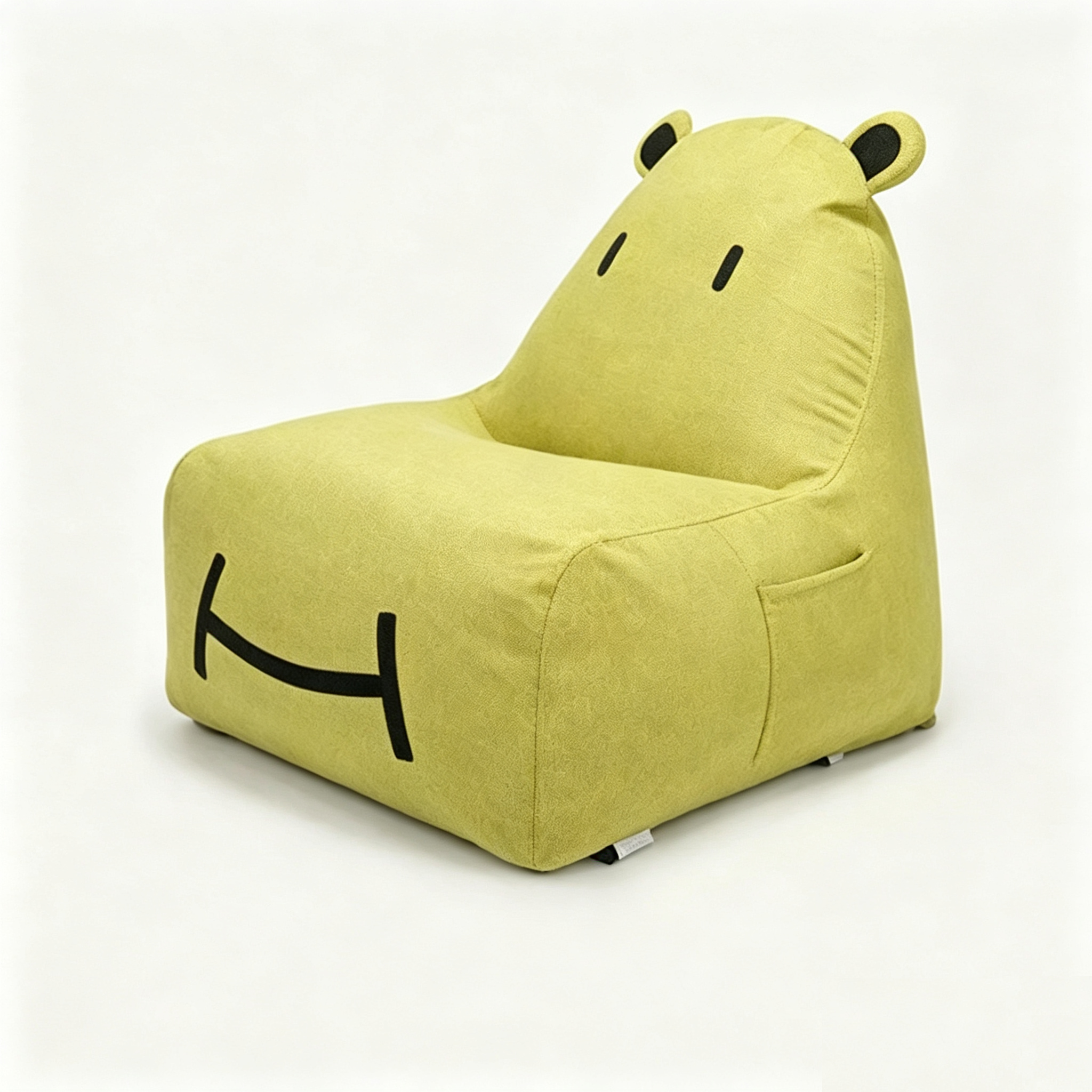 Geel Kids Zitzak Chair - Kinderen Zitzak Chair Fabrikant & fabriek in China