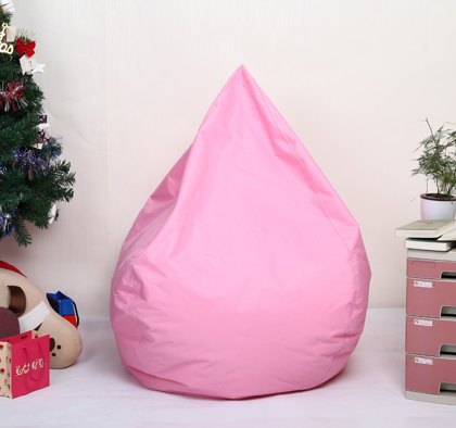 Lilac Tear Drop Zitzak Pouf - Zitzak Chair Cover Fabrikant & fabriek in China