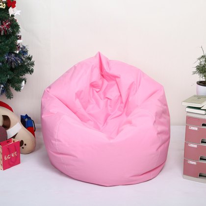 Blush Tear Drop Zitzak Pouf - Zitzak Chair Cover Fabrikant & fabriek in China