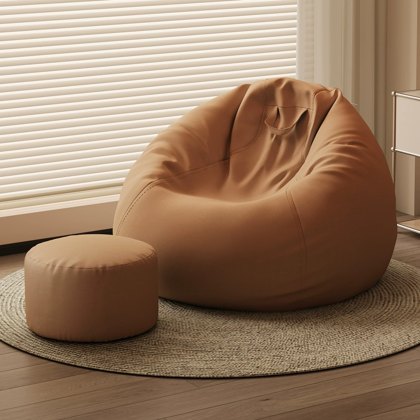 Espresso Tear Drop Zitzak Sofa - Zitzak Chair Cover Fabrikant & fabriek in China