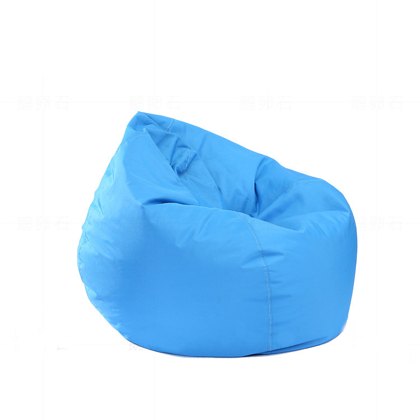 Sky Blue Tear Drop Zitzak Chair - Zitzak Chair Cover Fabrikant & fabriek in China